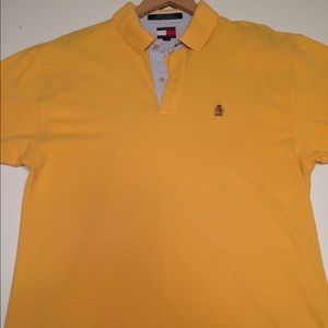 Men’s Tommy Hilfiger Polo Yellow Size L